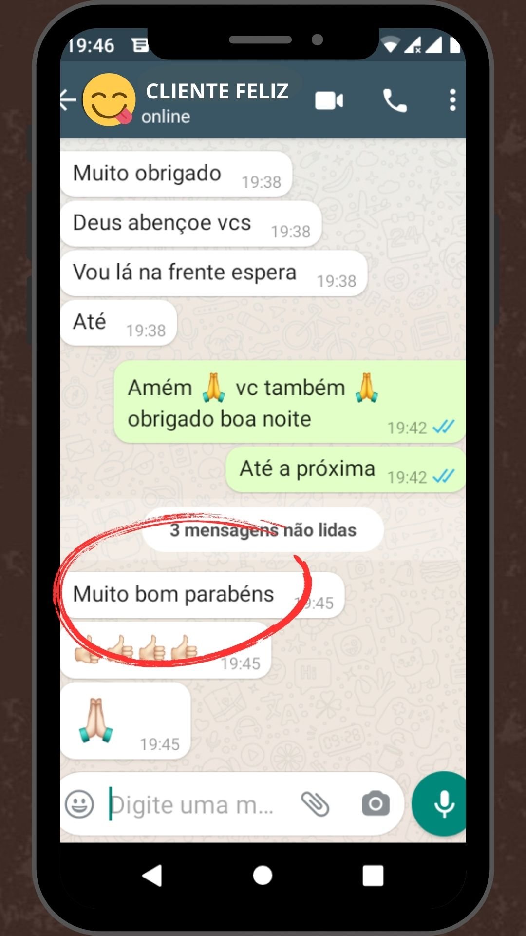 Feedback 5 - Cliente O PONTO Lanches